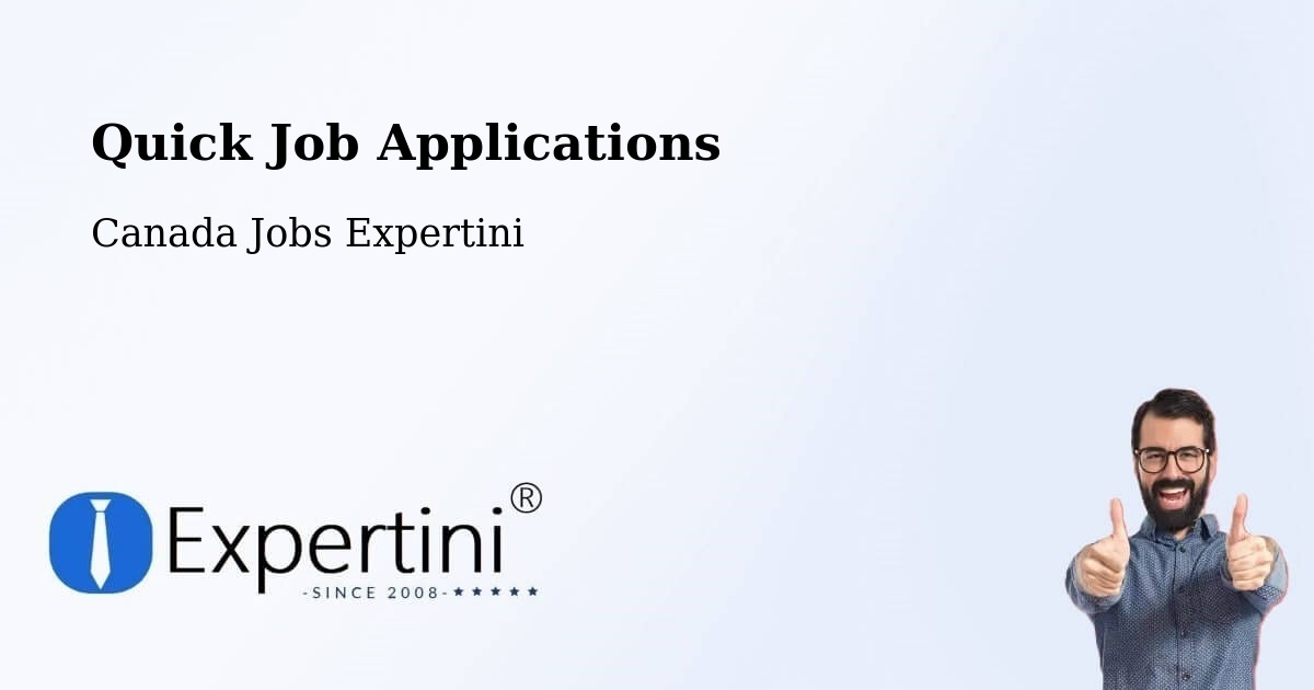 Quick Job Applications - Canada Jobs Expertini